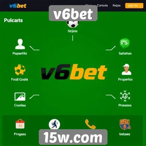 Avaliação das funcionalidades do site v6bet